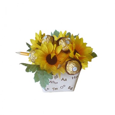 Букет из конфет "Алфавит"