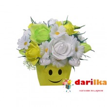 Букет из конфет Подарочек Смайл Букет из конфет Подарочек Смайл
