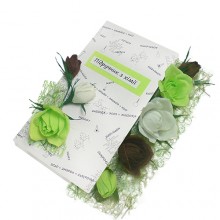 Букет из конфет "Учебник по химии" Букет из конфет "Учебник по химии"