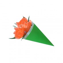 Букет из конфет "Оранжевые розы" Букет из конфет "Оранжевые розы"