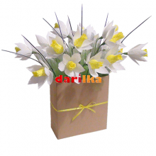 Букет из конфет Нарциссы Букет из конфет Нарциссы