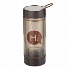 Бутылка для воды со стеклянной колбой. HI. Коричневый Бутылка для воды со стеклянной колбой. HI. Коричневый