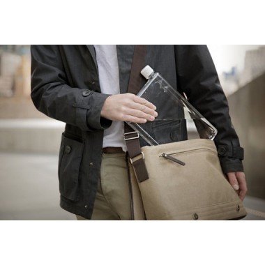 A5 Memo Notebook Bottle. Бутылка размером А5. Темно-прозрачный.