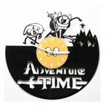 Виниловые часы "Adventure time" Виниловые часы "Adventure time"