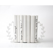 Держатели для книг Венок (белый) Держатели для книг Венок (белый)