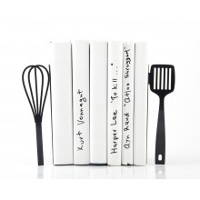 Держатели для книг Венчик и Лопатка (чёрный) Держатели для книг Венчик и Лопатка (чёрный)