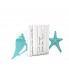 Держатели для книг Морская ракушка и звезда