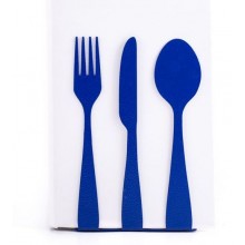 Кухонные упоры Столовые приборы (синий) Кухонные упоры Столовые приборы (синий)