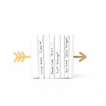 Держатели для книг Стрела (золотистый) Держатели для книг Стрела (золотистый)