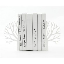 Держатели для книг Белое Зимнее дерево Держатели для книг Белое Зимнее дерево