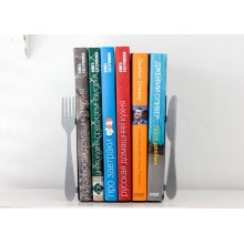 Держатели для книг Вилка и ложка (желтый) Держатели для книг Вилка и ложка (желтый)