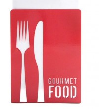 Кухонный держатель Гурман Вилка Нож (красный) Кухонный держатель Гурман Вилка Нож (красный)