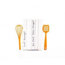 Держатели для книг Венчик и Лопатка (оранжевый) Держатели для книг Венчик и Лопатка (оранжевый)