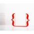 Держатели для книг Скобы (красный)