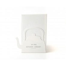 Держатель для книг Чайник (белый) Держатель для книг Чайник (белый)