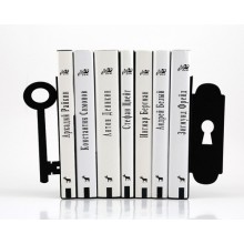 Держатели для книг Ключ и замочная скважина Держатели для книг Ключ и замочная скважина