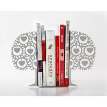 Держатели для книг Влюбленное дерево (белый) Держатели для книг Влюбленное дерево (белый)