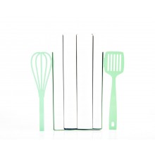 Держатели для книг Венчик и Лопатка (мятный) Держатели для книг Венчик и Лопатка (мятный)