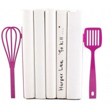 Держатели для книг Венчик и Лопатка (фиолетовые) Держатели для книг Венчик и Лопатка (фиолетовые)