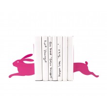 Держатели для книг Бегущий Заяц (тёмно-розовый) Держатели для книг Бегущий Заяц (тёмно-розовый)