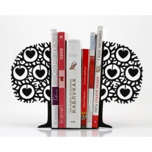 Держатели для книг Влюбленное дерево (черный) Держатели для книг Влюбленное дерево (черный)