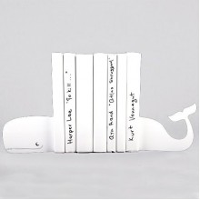 Держатели для книг Кит (белый) Держатели для книг Кит (белый)