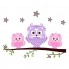 Виниловая наклейка Owls