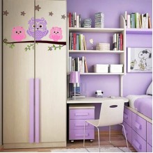 Виниловая наклейка Owls Виниловая наклейка Owls