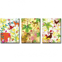 Картины на холсте Glozis Модульная Картина Glozis Jungle Картины на холсте Glozis Модульная Картина Glozis Jungle