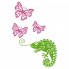 Виниловая наклейка Chameleon