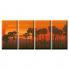 Картины на холсте Glozis Модульная Картина Glozis Sunset