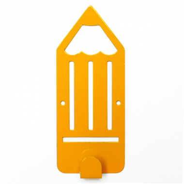Вешалки Glozis Вешалка настенная Glozis Pencil Yellow