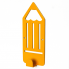 Вешалки Glozis Вешалка настенная Glozis Pencil Yellow