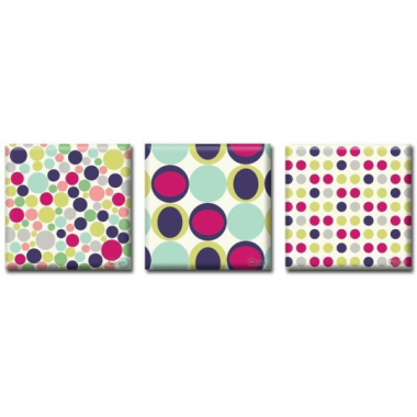 Картины на холсте Glozis Модульная Картина Glozis Dots