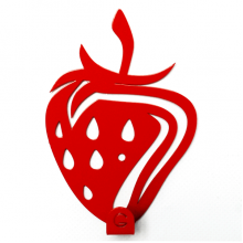 Вешалки Glozis Вешалка настенная Glozis Strawberry Вешалки Glozis Вешалка настенная Glozis Strawberry