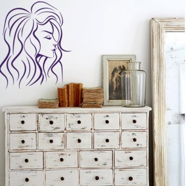 Виниловая наклейка Beautiful Girl