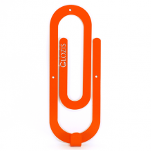 Вешалки Glozis Вешалка настенная Glozis Clip Orange