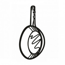 Подставка под горячее Сковорода Peleg Design Подставка под горячее Сковорода Peleg Design