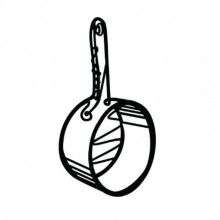 Подставка под горячее Сковорода глубокая Peleg Design Подставка под горячее Сковорода глубокая Peleg Design