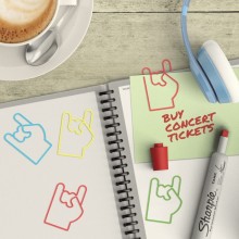 Скрепки для бумаг Clip Heroes Rocket Design Скрепки для бумаг Clip Heroes Rocket Design