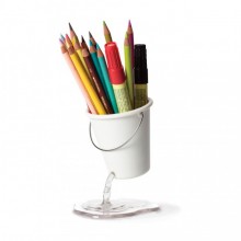 Подставка для канцелярских принадлежностей Desk Bucket Peleg Design Белая Подставка для канцелярских принадлежностей Desk Bucket Peleg Design Белая