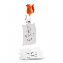 Держатель для записок Note Squirrel Qualy Оранжевый Держатель для записок Note Squirrel Qualy Оранжевый