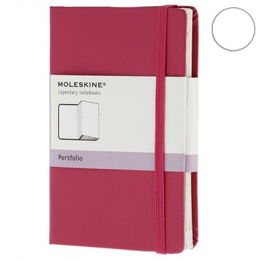 Папка Moleskine PortFolio (6 Карманов) A6 Розовая