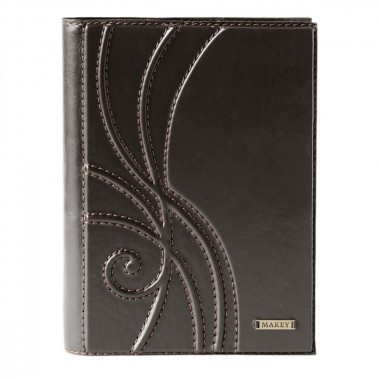 Ежедневник кожаная обложка Макей 508-08-42 коллекция изделий "Ар-нуво"