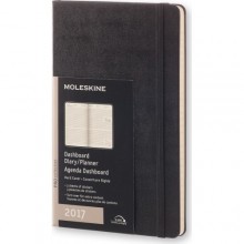 Планировщик вертикальный с заметками Moleskine Dashboard 2017 средний А5 Планировщик вертикальный с заметками Moleskine Dashboard 2017 средний А5