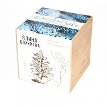 Набор для выращивания Экокуб Голубая Ель Набор для выращивания Экокуб Голубая Ель