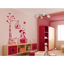 Интерьерная наклейка Влюбленные как дети Интерьерная наклейка Влюбленные как дети