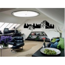 Интерьерная наклейка Город Urban Интерьерная наклейка Город Urban