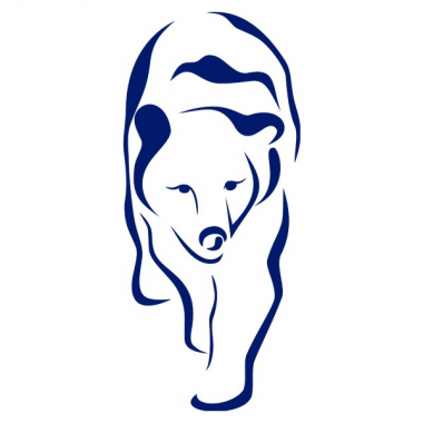 Наклейки интерьерные Glozis Виниловая Наклейка Glozis Polar Bear