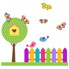 Наклейки интерьерные Glozis Виниловая Наклейка Glozis Garden Наклейки интерьерные Glozis Виниловая Наклейка Glozis Garden